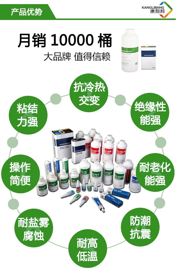 CL-24W粘金(jīn)屬矽膠耐高溫膠水產品優勢 CL-24W粘金(jīn)屬矽膠耐高溫膠水產品(pǐn)優勢